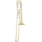 Shires   TBQ30YR  Q Series Trombone with Rotor "F" Attachement, Yellow Brass Bell