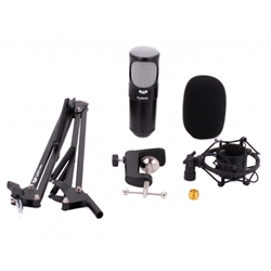 Cad   SUPERD  Professional Dynamic Broadcast/Podcasting Microphone W/ broadcast boom mic stand
