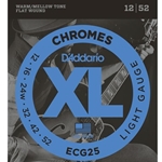 Daddario   ECG25  Flatwound Lite Chromes