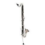 Backun   BCLBBALPHA-E-NK-ABS  Alpha Low Eb Bass Clarinet with Nickel Keys - Compact ABS Case