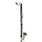 Backun   BCLBBALPHA-C-NK-ABS  Alpha Low C Bass Clarinet with Nickel Keys - ABS Case