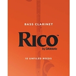 10RBC3  Rico Bass Clarinet #3 10 box