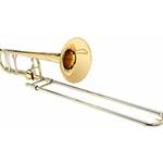 Shires   TBQ30YA  Q Series Large-bore Tenor Trombone With Axial Flow "F" Attachement