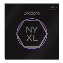 Daddario   NYXL1149  Nickel Wound Medium 11-49, Electric Strings