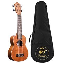 Amahi   PGUKMS  Soprano Mahogany Penguin Uke