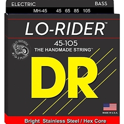 Dr   MH45  Lo-Rider Bass Strings, Medium