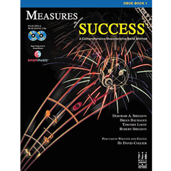 Measures of Success Oboe Book 1 w/ smart music