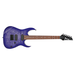 Ibanez     RG421QM Cerulean Blue Burst